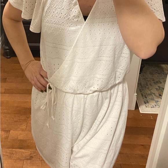 Maurices Eyelet Lace Romper - Picture 9 of 10